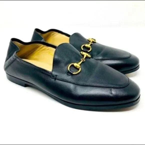 YirenYueji womans Black Lamb leather slip on Loafers double as mules EU 36 BoxH - Picture 8 of 8
